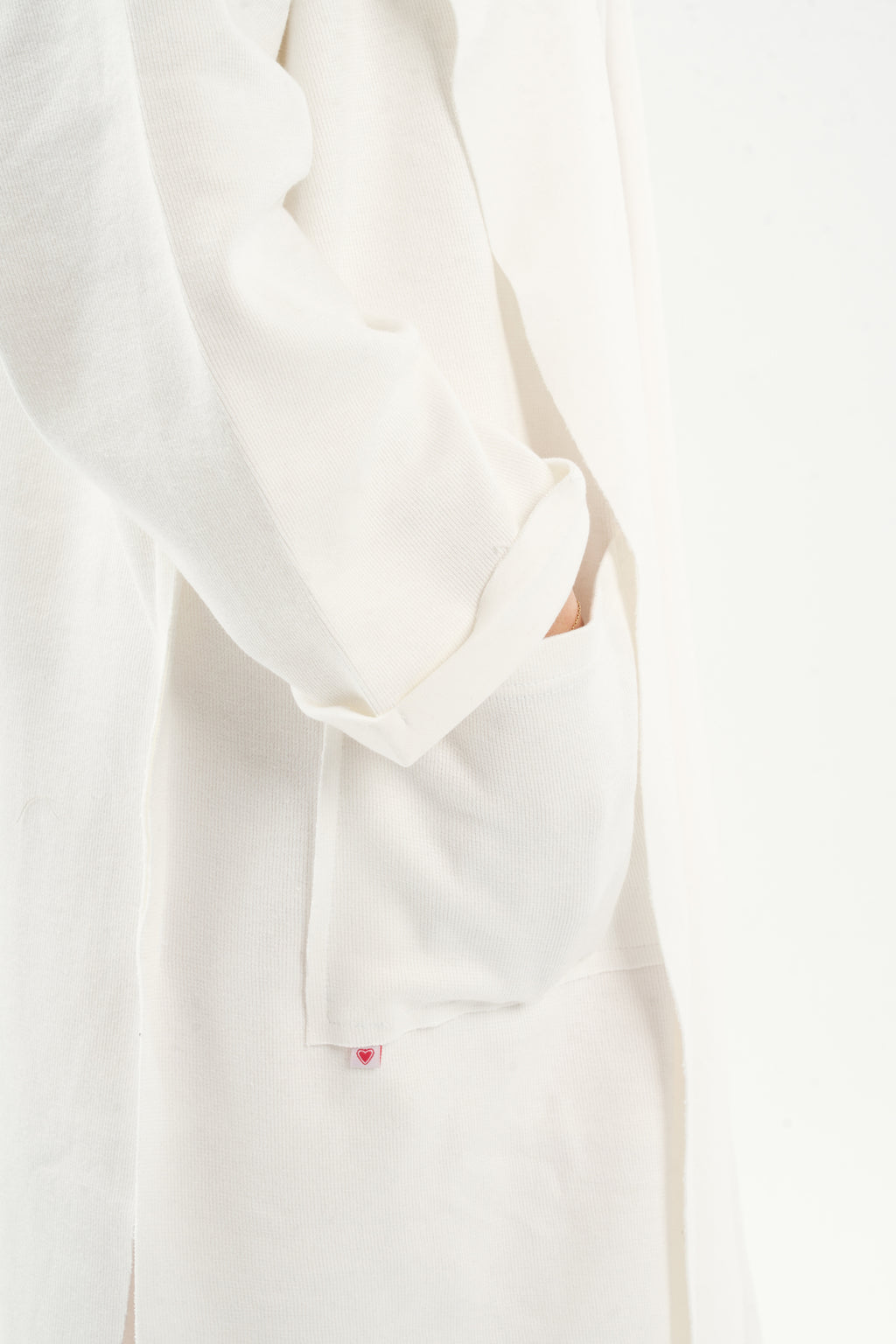The Sleeplover Robe in biscuit beige