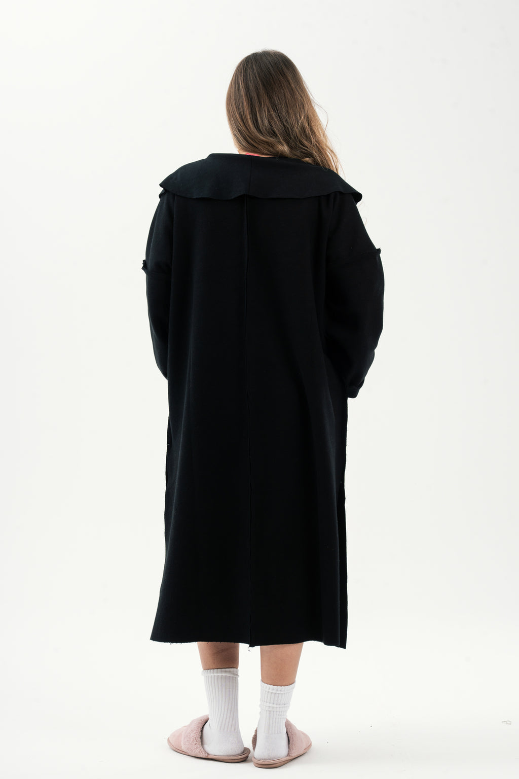 The Sleeplover Robe in Soft Charcoal