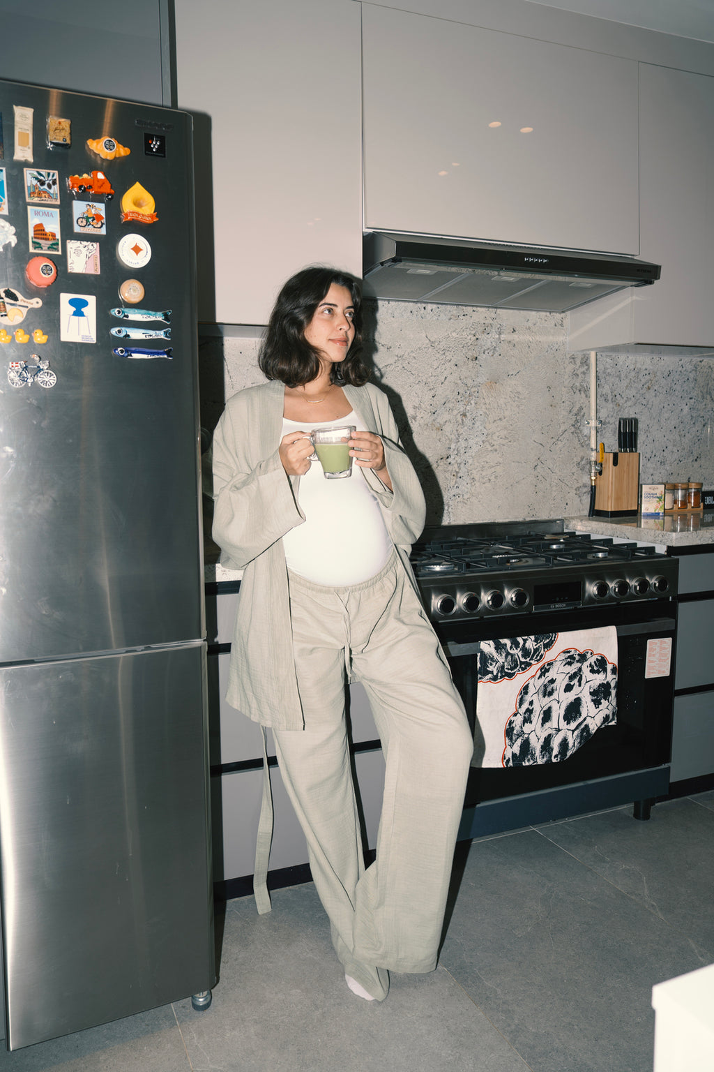 The Cocoon Set - Leafy Green// Maternity Edition