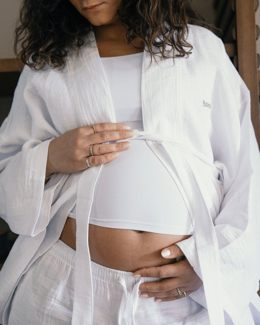 The Cocoon Set - Milk White // Maternity Edition
