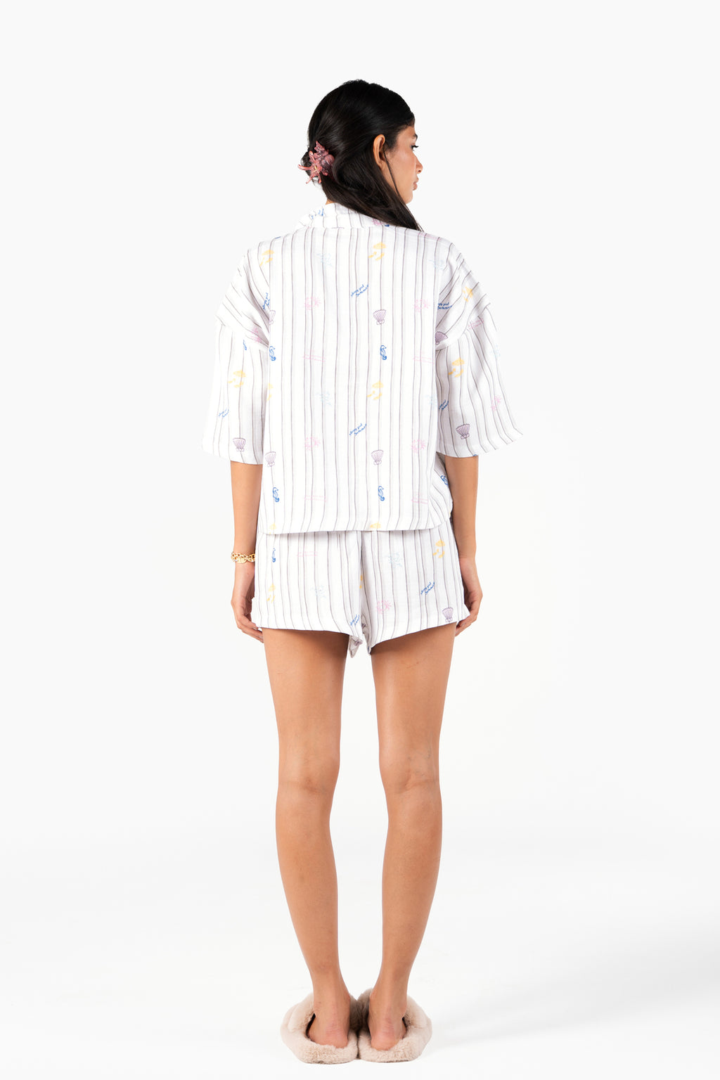 The Maybe Later Set in Shorts