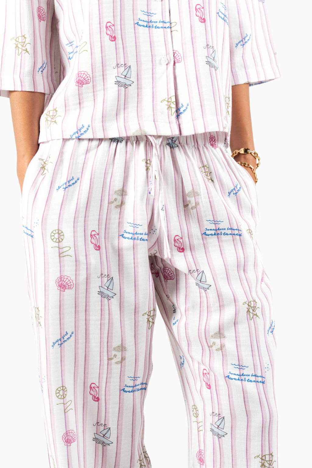 The Maybe Later Set in Pants