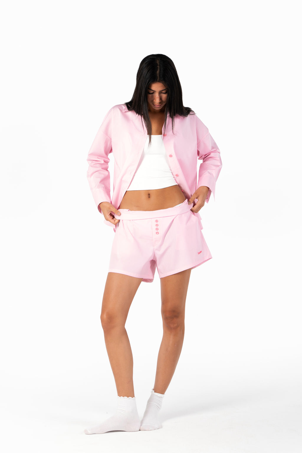 Beach to bed PJ in Pink Sunset