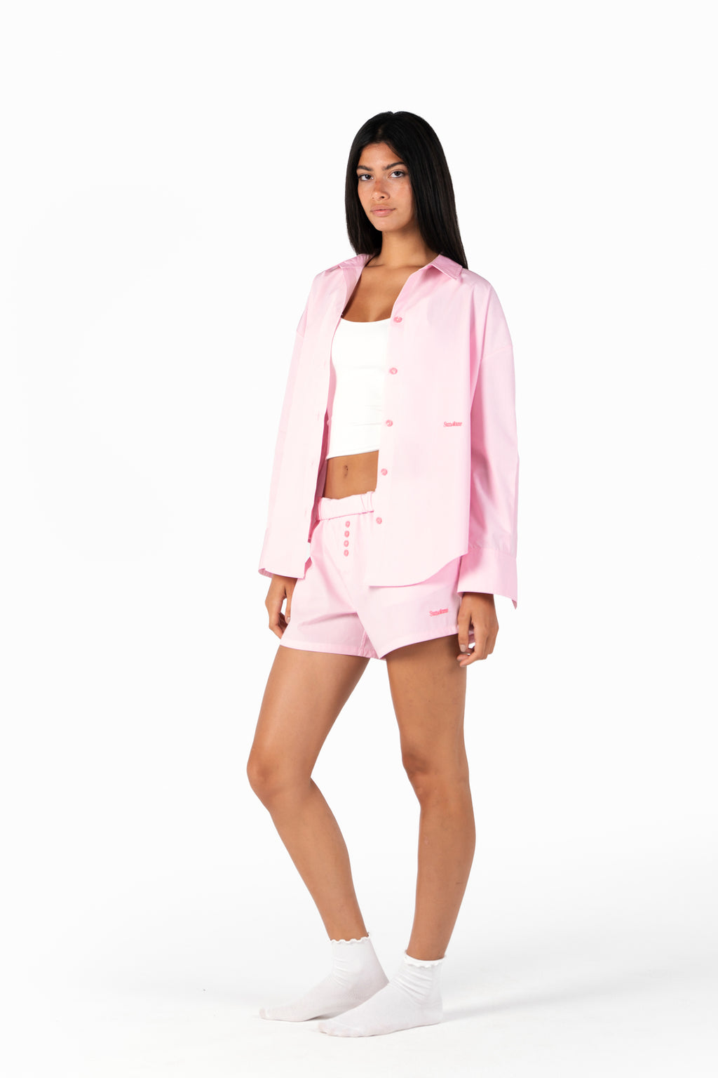 Beach to bed PJ in Pink Sunset