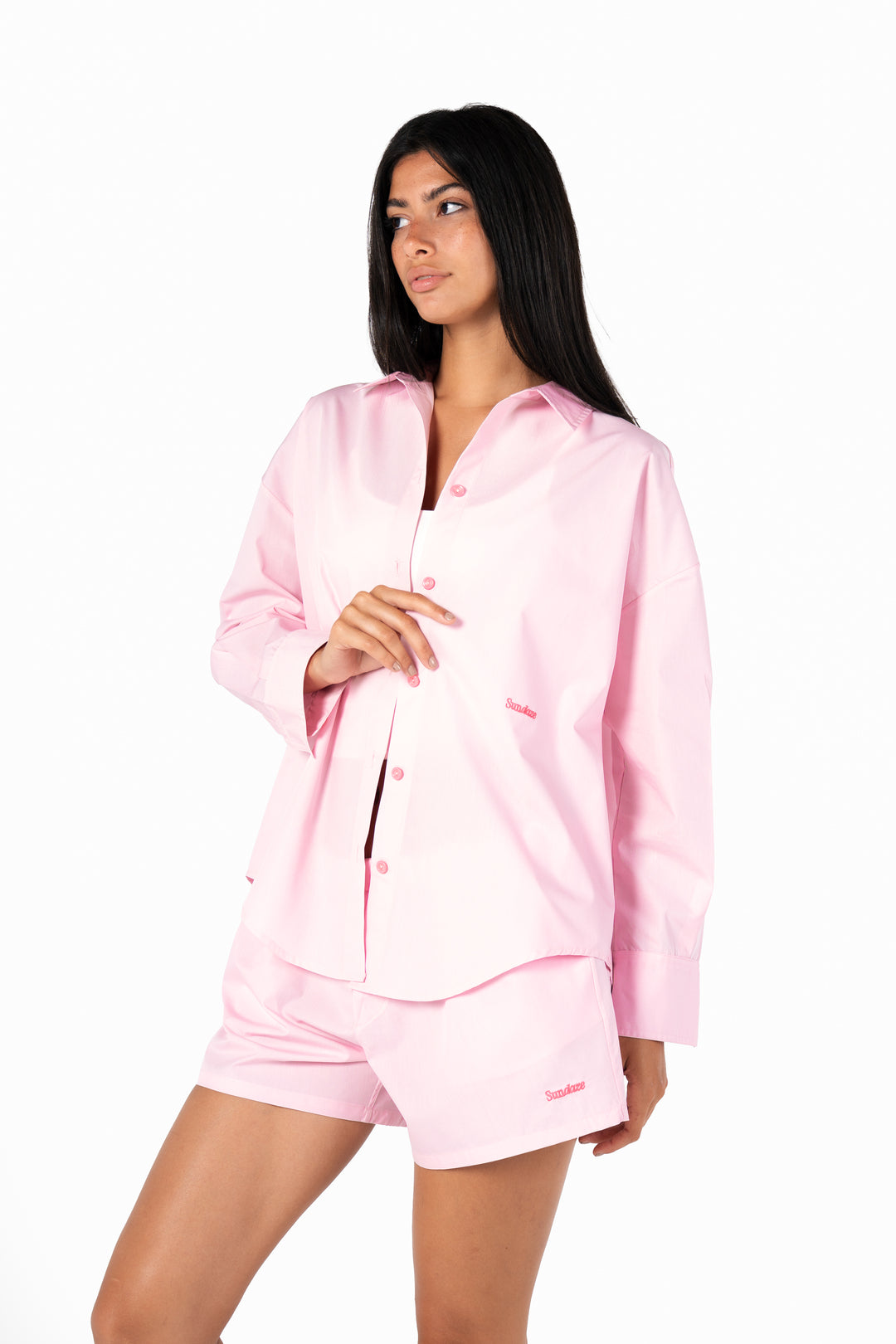Beach to bed PJ in Pink Sunset