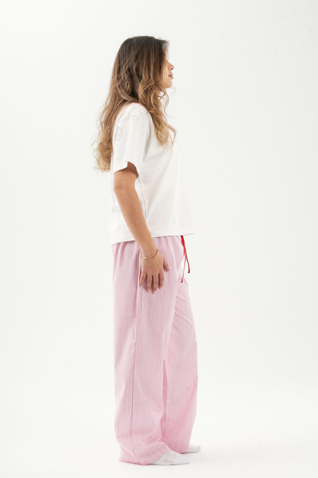The Stripes & Crumbs Set in Cherry
