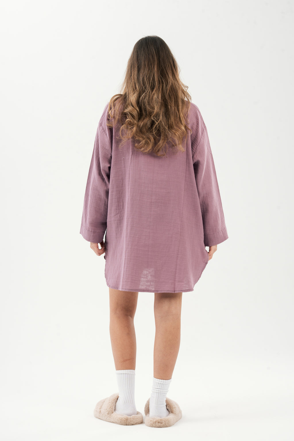 The Slumber Shirt In Sleepy Lavender