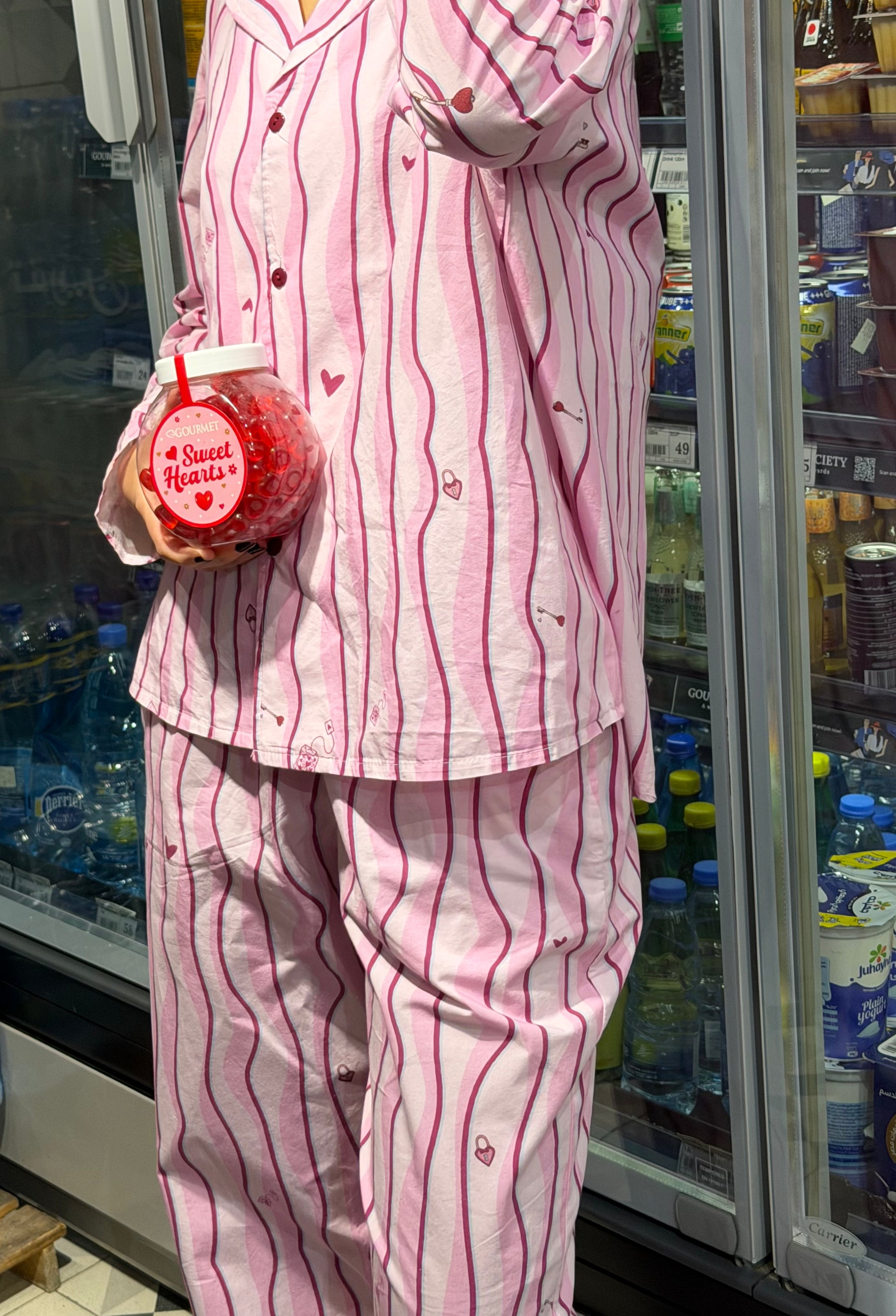 The Lover Girl Set in strawberry