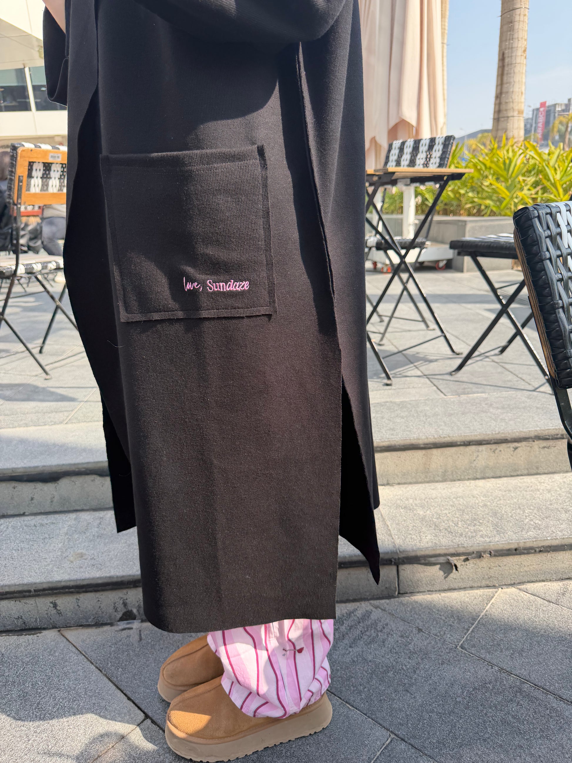 The Sleeplover Robe in Soft Charcoal