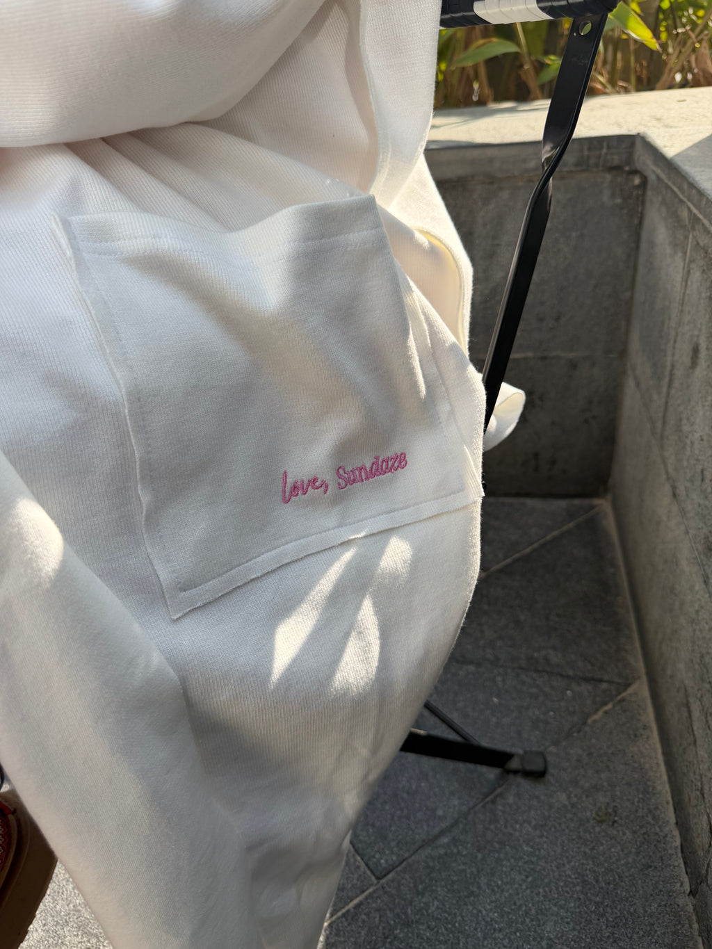 The Sleeplover Robe in biscuit beige