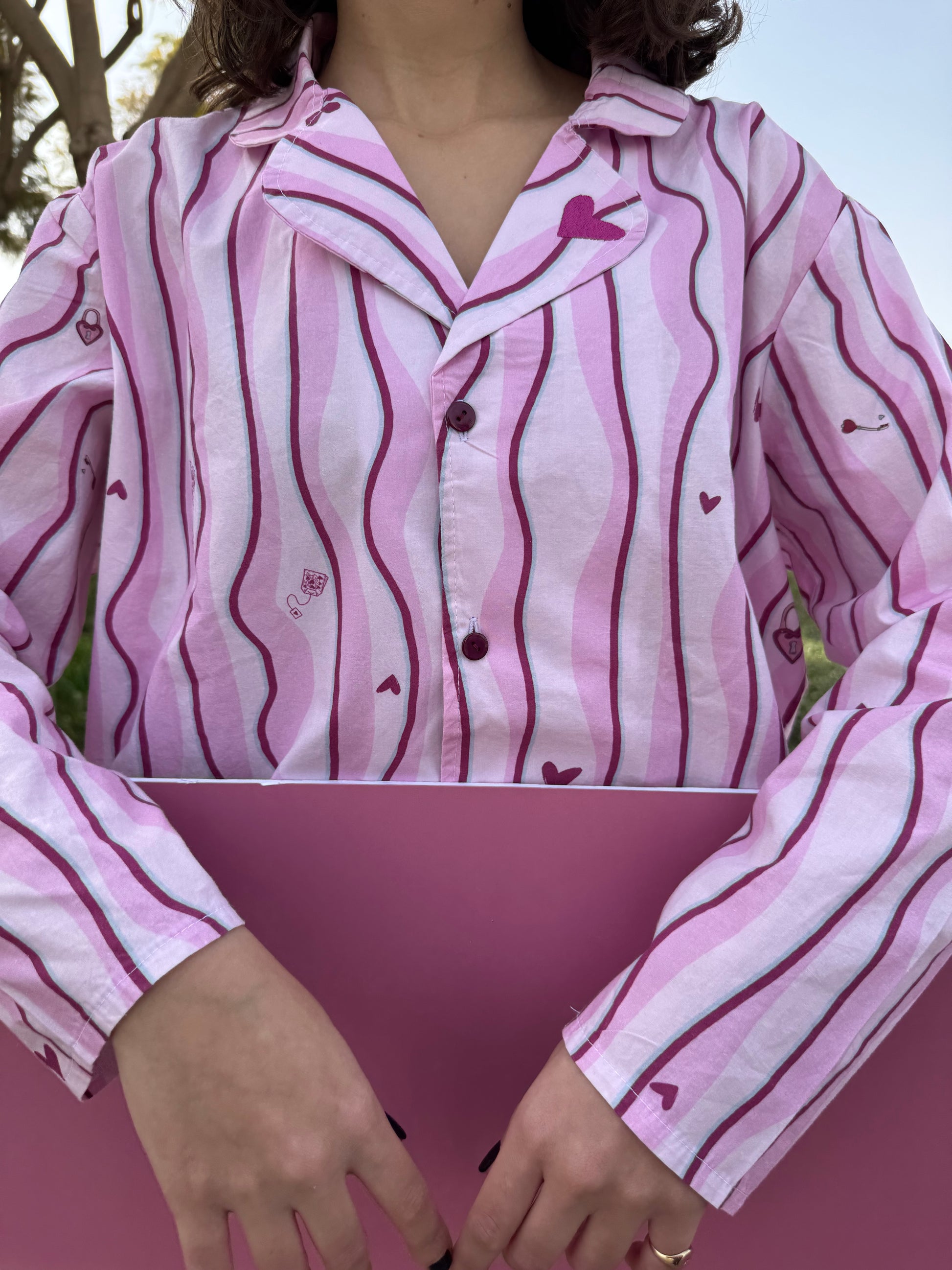 The Lover Girl Set in strawberry