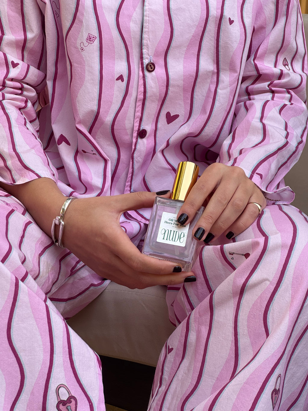 The Lover Girl Set in strawberry